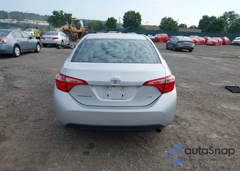 2019 Toyota Corolla Le from USA, damaged, VIN 2T1BURHE5KC152365